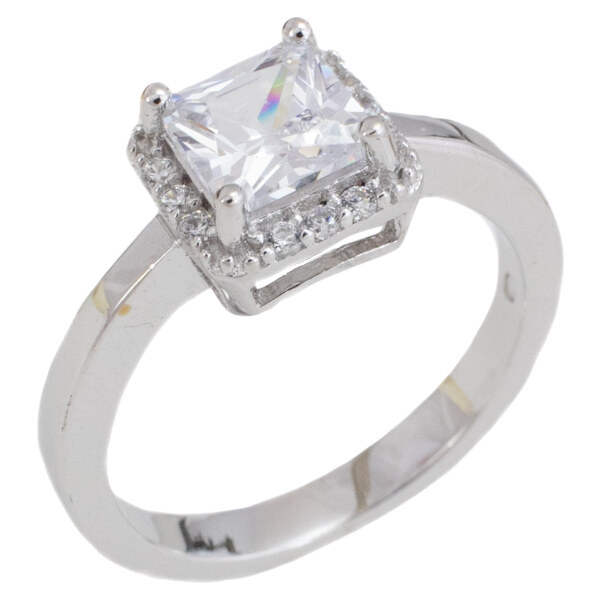 Strieborný prsteň Glare 91 51007478