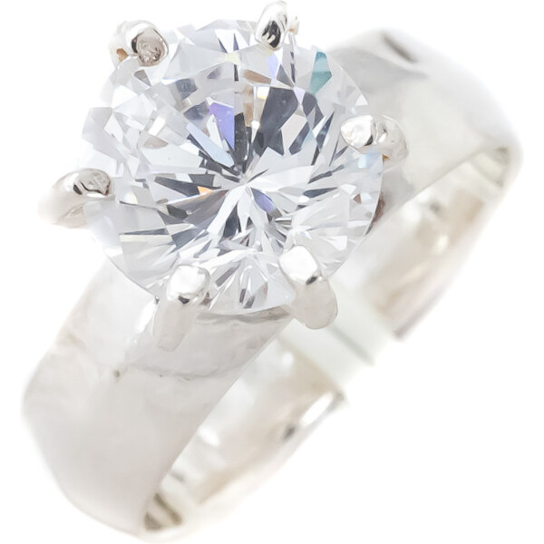 Strieborný prsteň Glare 106 51007470