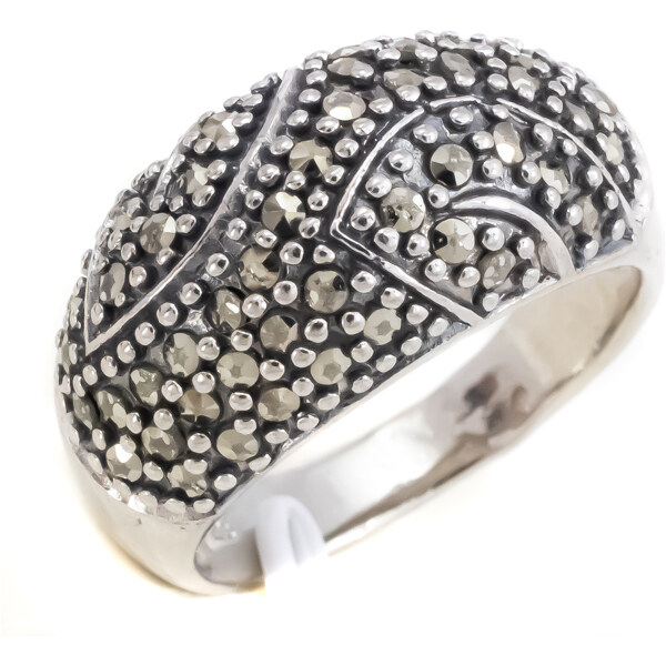 Strieborný prsteň Glare 166 51007456