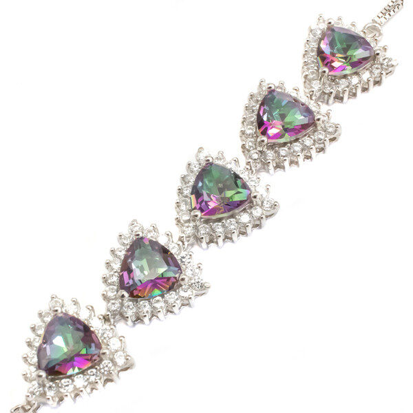 Strieborný náramok Glare 89 51007290