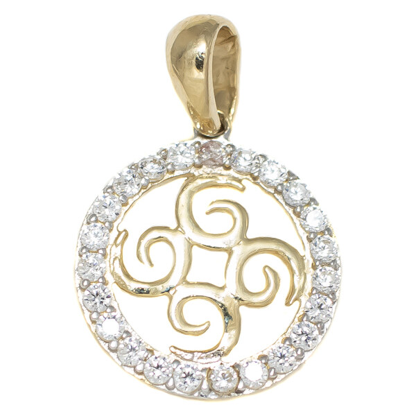 Zlatý prívesok Glare 113 51007232