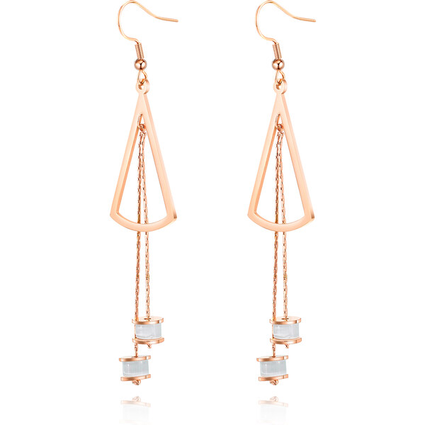 Oceľové náušnice Glare 169 51007187