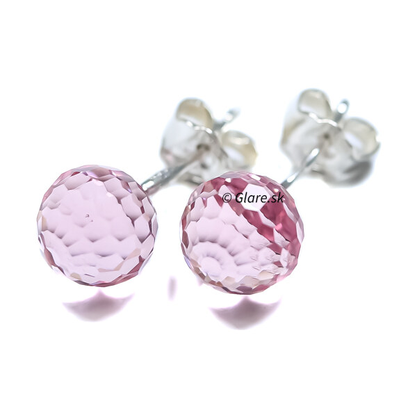 Strieborné náušnice Glare 303 51007025