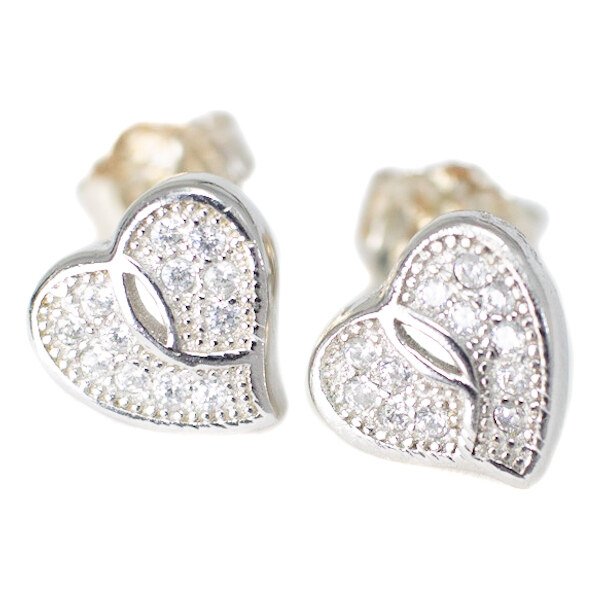 Strieborné náušnice Glare 308 51007021