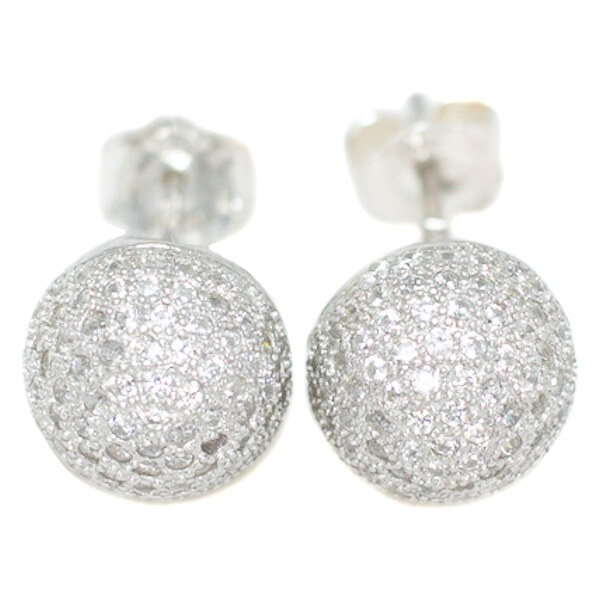 Strieborné náušnice Glare 326 51006875