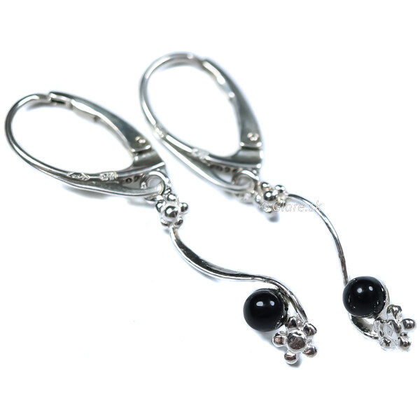 Strieborné náušnice Glare 337 51006867