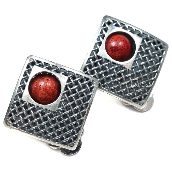 Strieborné náušnice Glare 340 51006864