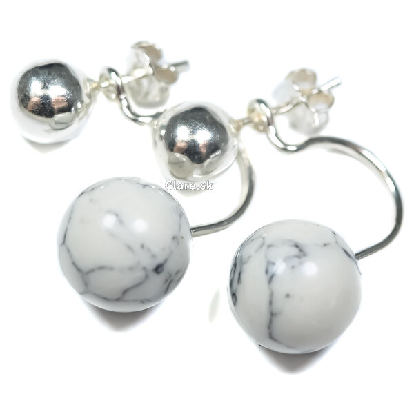 Strieborné náušnice Glare 387 51006822