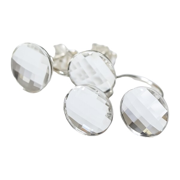 Strieborné náušnice Glare 400 51006814