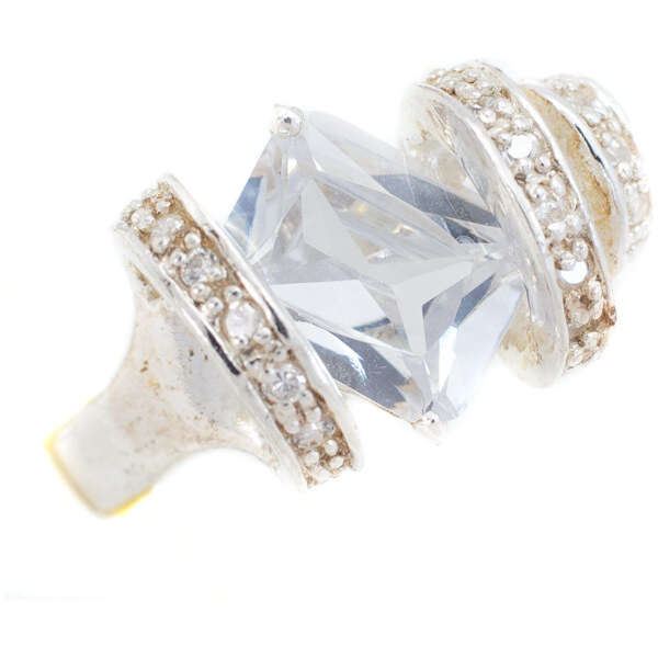 Strieborný prsteň Glare 190 51006746