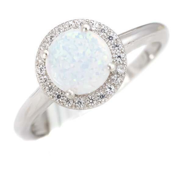 Strieborný prsteň Glare 234 51006720