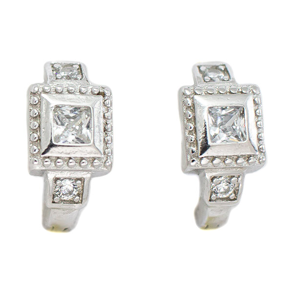 Strieborné náušnice Glare 502 51006674