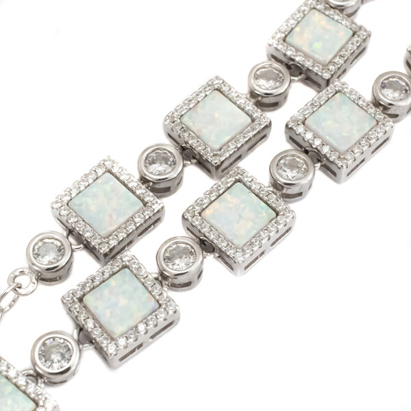 Strieborný náramok Glare 125 51006656