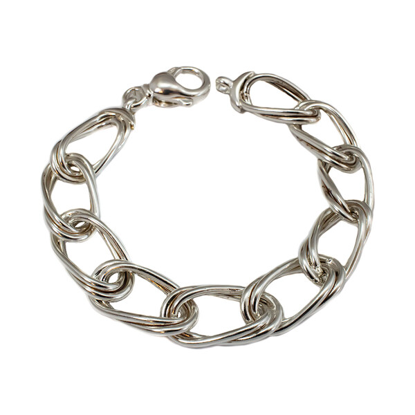 Strieborný náramok Glare 60S 51006386