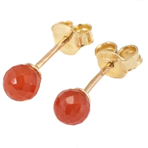 Zlaté náušnice s kameňom Glare 8S 51006327