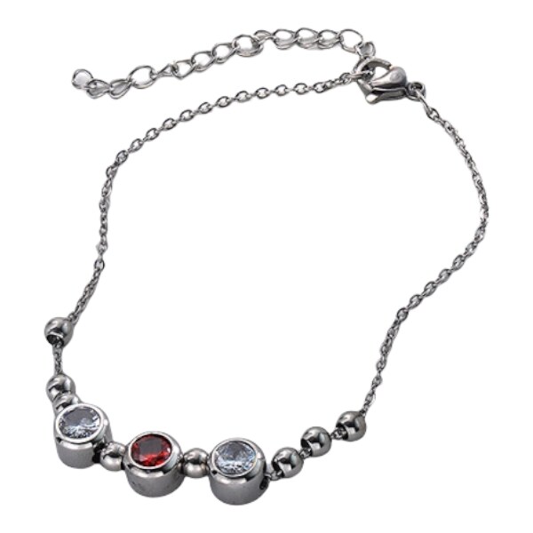 Oceľový náramok Glare 117 51005776