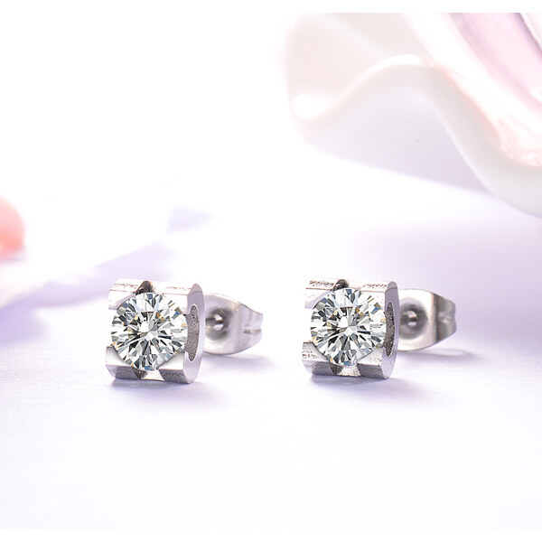 Oceľové náušnice Glare 251 51005506