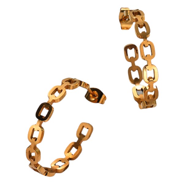 Oceľové náušnice Glare 255 51005665