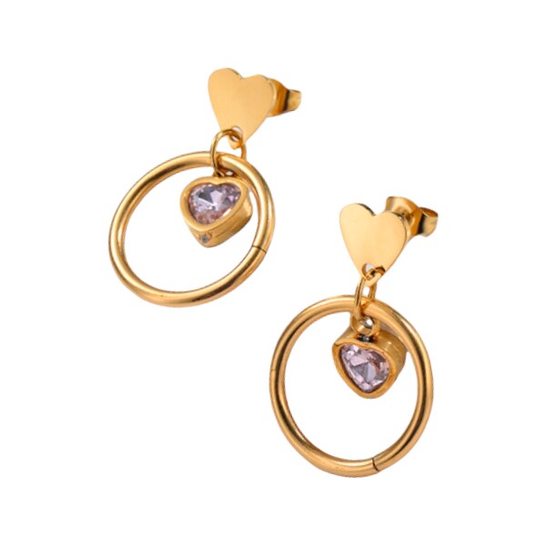 Oceľové náušnice Glare 256 51005664