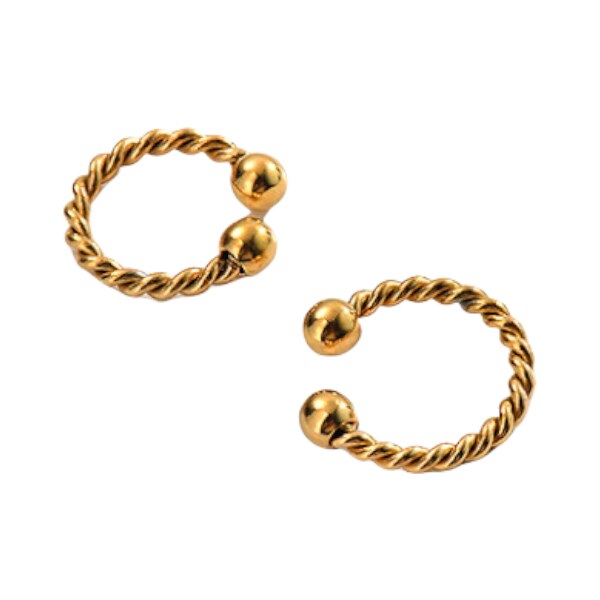 Oceľové náušnice Glare 310 51005495