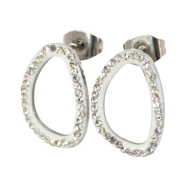 Oceľové náušnice Glare 330 51005437