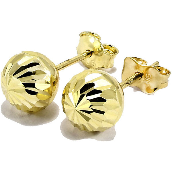 zlaté náušnice Glare 863 51003315