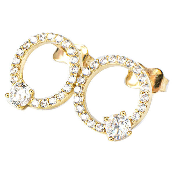 Zlaté náušnice Glare 699 51004332