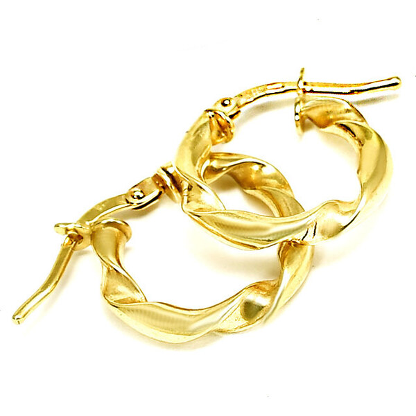 zlaté náušnice Glare 725 51004171