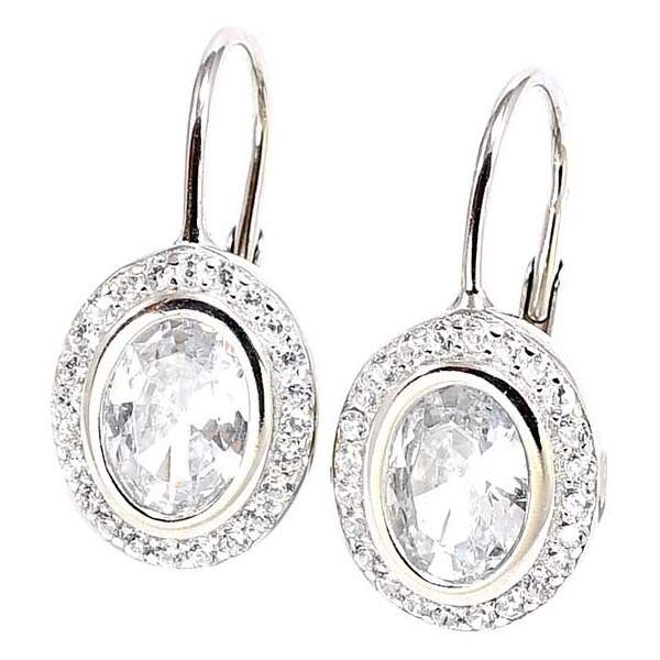 Strieborné náušnice Glare 554 51003928