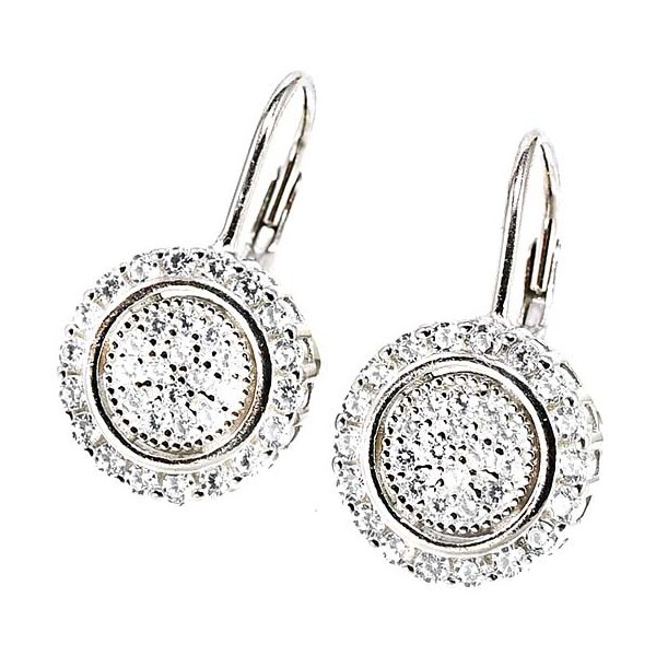 Strieborné náušnice Glare 559 51003923