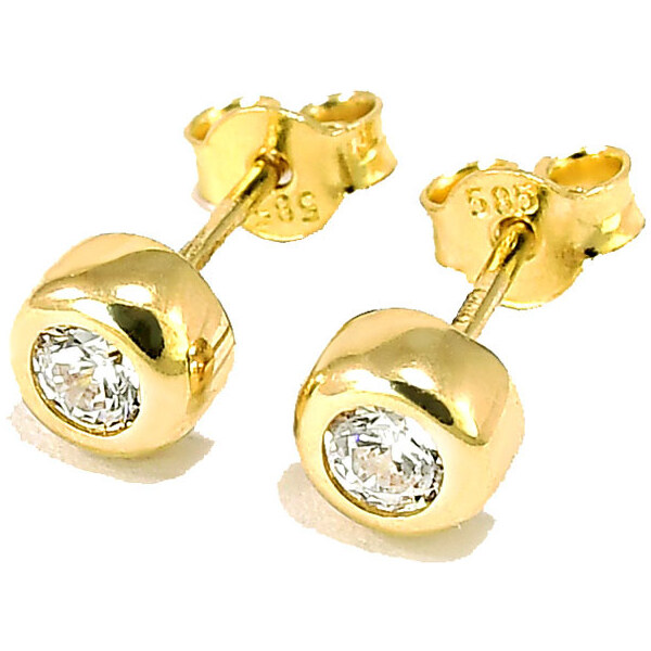 Zlaté náušnice Glare 755 51003878