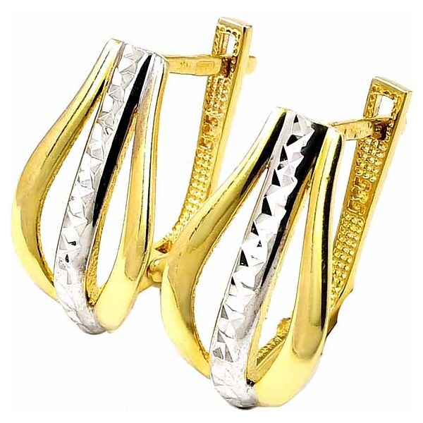 Zlaté náušnice Glare 763 51003823