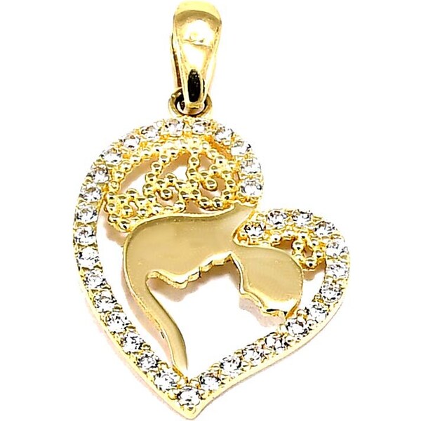 Zlatý prívesok Glare 295 51003740