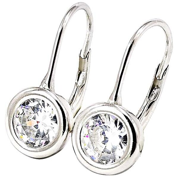 Strieborné náušnice Glare 596 51003721