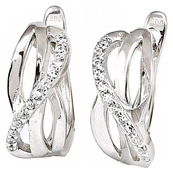 zlaté náušnice Glare 795 51003693