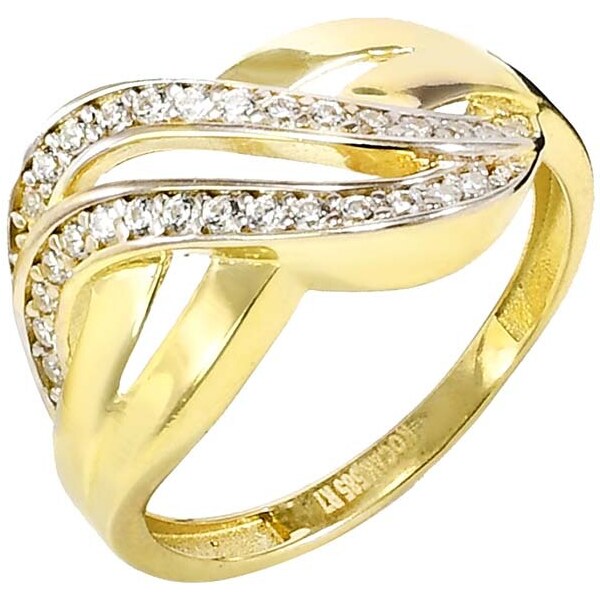 zlatý prsteň Glare 340 51003601