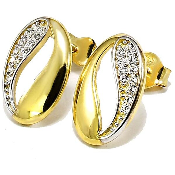 zlaté náušnice Glare 822 51003442