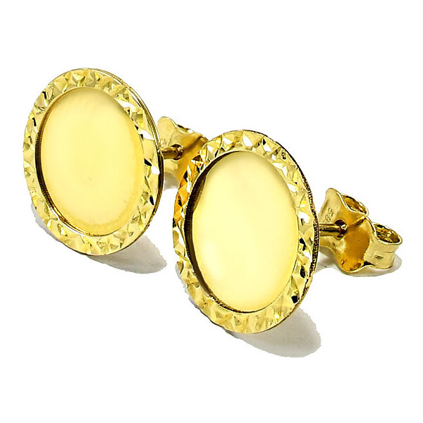 zlaté náušnice Glare 839 51003386