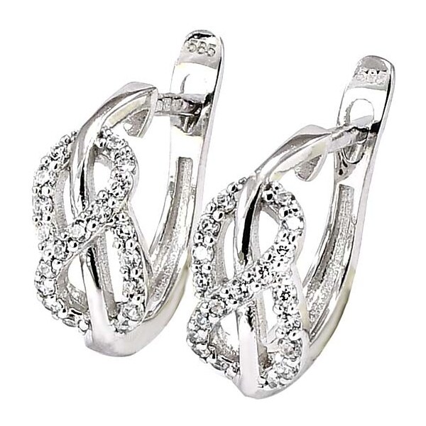 zlaté náušnice Glare 830 51003423