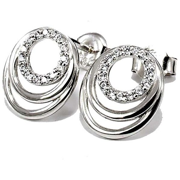 zlaté náušnice Glare 843 51003382