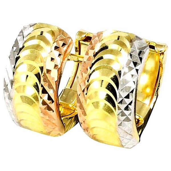 zlaté náušnice Glare 853 51003361