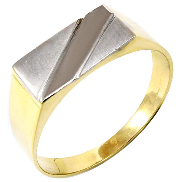 zlatý pánsky prsteň Glare 494 51003244