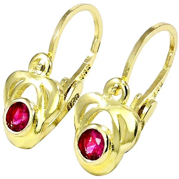 zlaté detské náušnice Glare 900 51003185