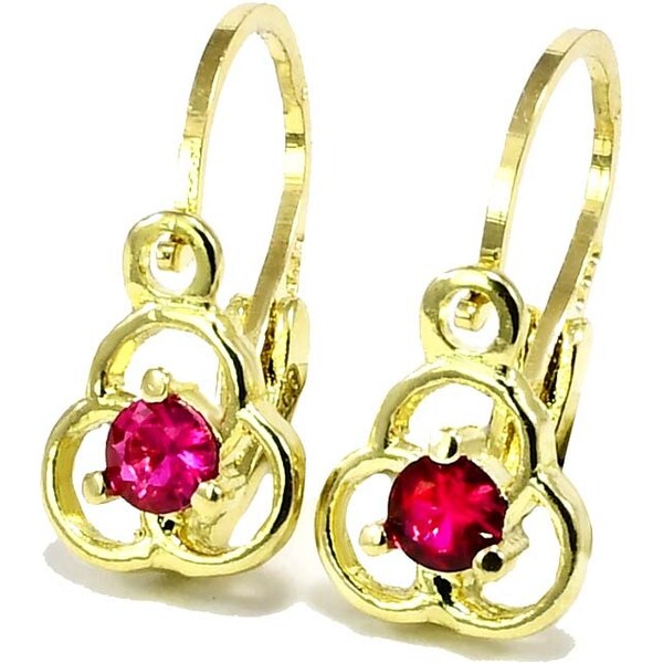 zlaté detské náušnice Glare 894 51003191