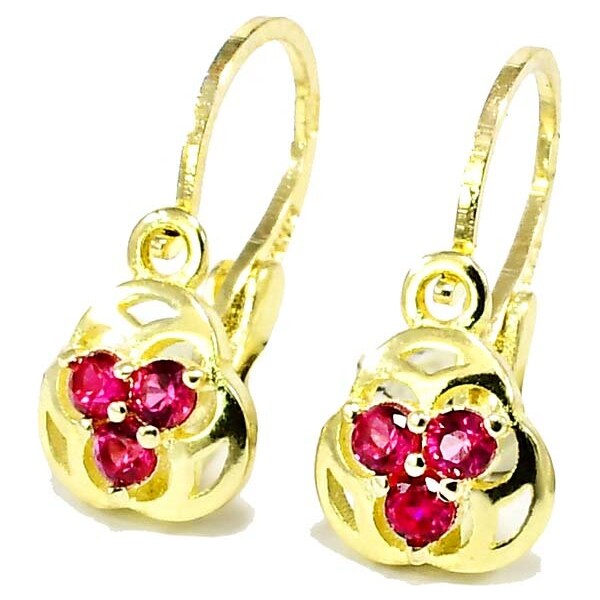 zlaté detské náušnice Glare 896 51003189