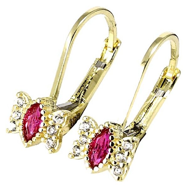 zlaté detské náušnice Glare 897 51003188