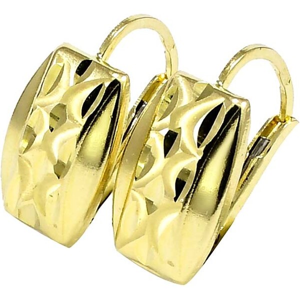 zlaté náušnice Glare 904 51003150