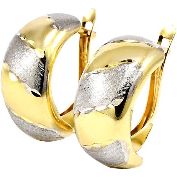 zlaté náušnice Glare 907 51003147