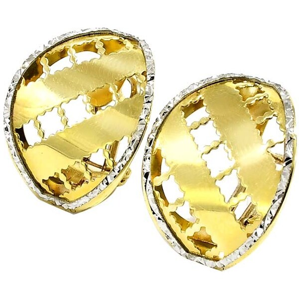 zlaté náušnice Glare 910 51003144