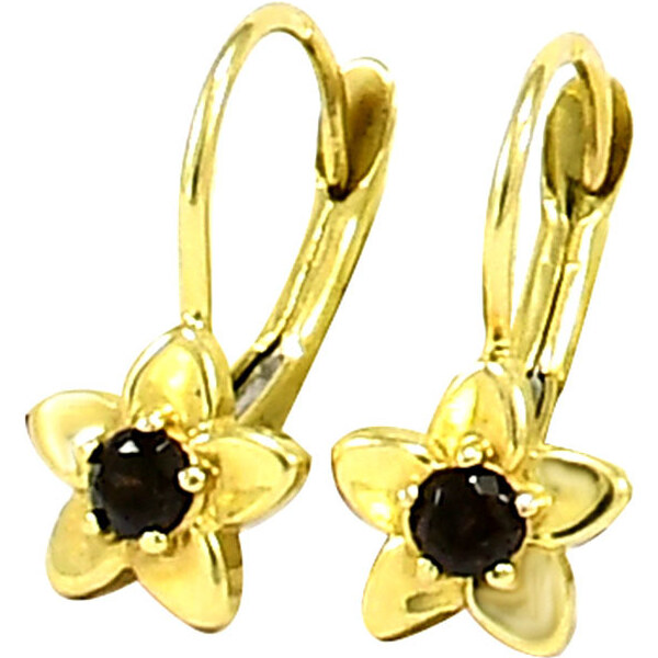 zlaté detské náušnice Glare 923 51003119